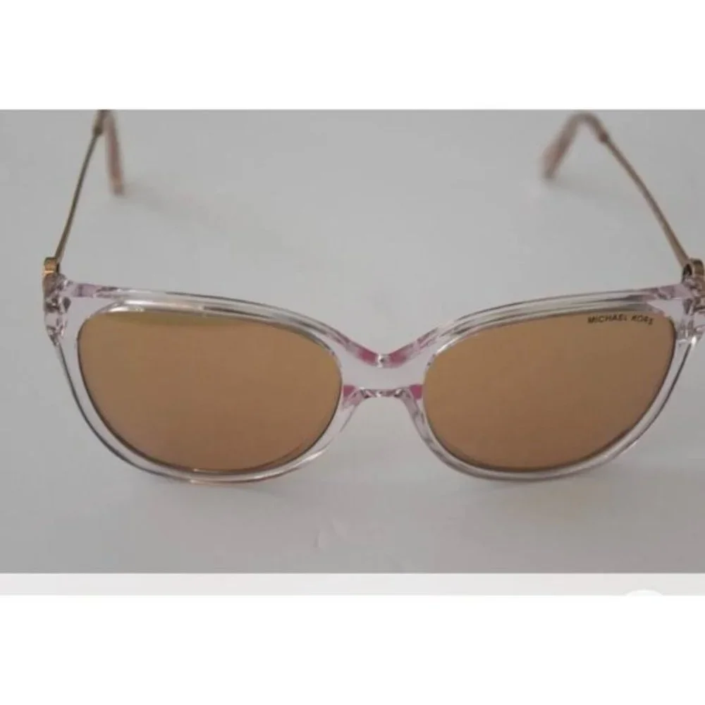 Michael Kors Marrakesh Clear RG Mirrored Sunglasses MK6006 3014R1 57-16-140